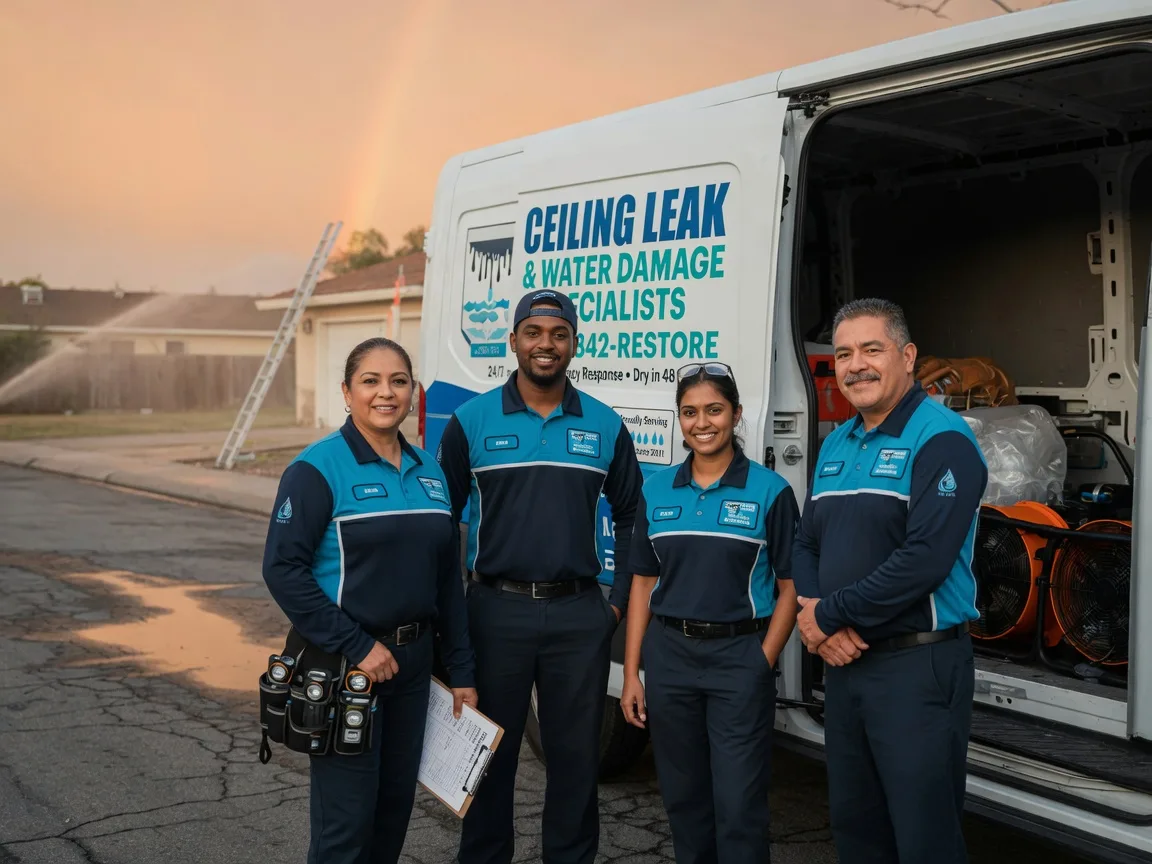Ceiling Leak Cleanup company in Guerra, TX