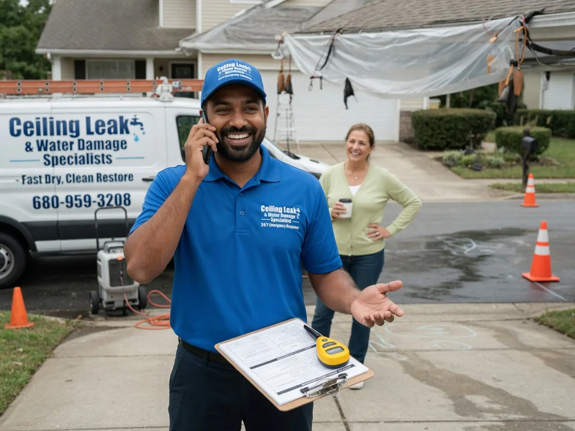Ceiling Leak Cleanup Guerra, TX FAQs